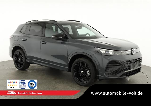 Volkswagen Tiguan 2.0 TDI 142 kW 4Motion R-Line DSG 4M Black, Leder, Pano, 20-Zoll, IQ.Light, Harman, HuD 