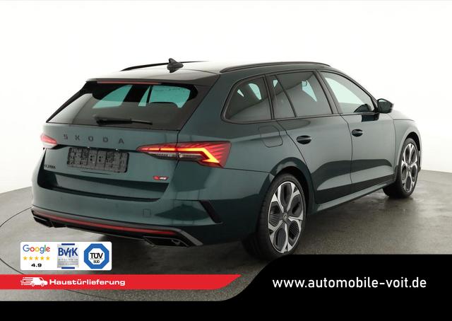 Skoda Octavia Combi RS 2.0 TSI DSG, Sonderlackierung, AHK, 19 Zoll, Canton, el. Klappe, Navi, Matrix, sofort 