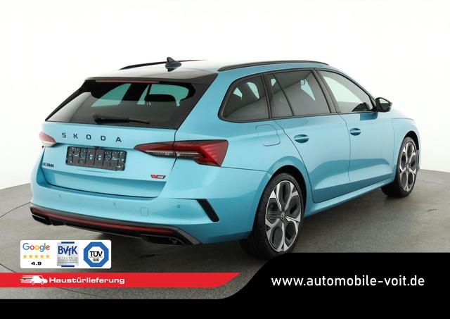 Skoda Octavia Combi RS 2.0 TSI DSG, Sonderlackierung, AHK, 19 Zoll, Canton, el. Klappe, Navi, Matrix, sofort 