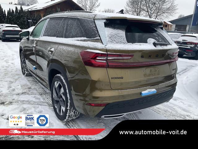 Skoda Kodiaq 1.5 TSI mHEV 110 kW Sportline DSG Sportline, 7-Sitzer, AHK, Navi, Side, Kamera, Matrix, Winter 