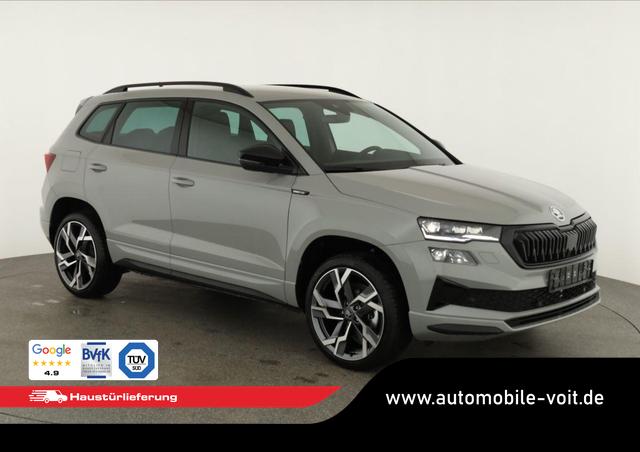 Skoda Karoq - Sportline 1.5 TSI DSG Sportline, AHK, Navi, Matrix, Side, el. Klappe, Winter, 5 J.-Garantie, 19-Zoll