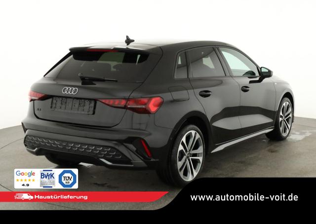 Audi A3 Sportback TFSI 110 kW S line 35 S-Tronic S-LINE, Teilleder, Kamera, ACC, Sitzheizung, 4-J Garantie 