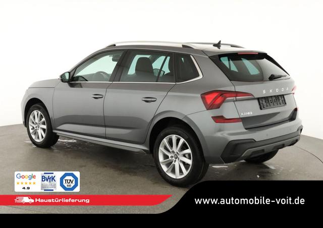 Skoda Kamiq Selection 1.0 TSI DSG 130 Jahre, AHK, LED, Side, ACC, Kamera, el. Klappe, Winter, 17-Zoll 