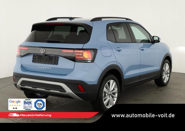 Volkswagen T-Cross 1.0 TSI 85 kW Life DSG Life, AHK, LED, Kamera, Side, ACC, Winter, sofort 