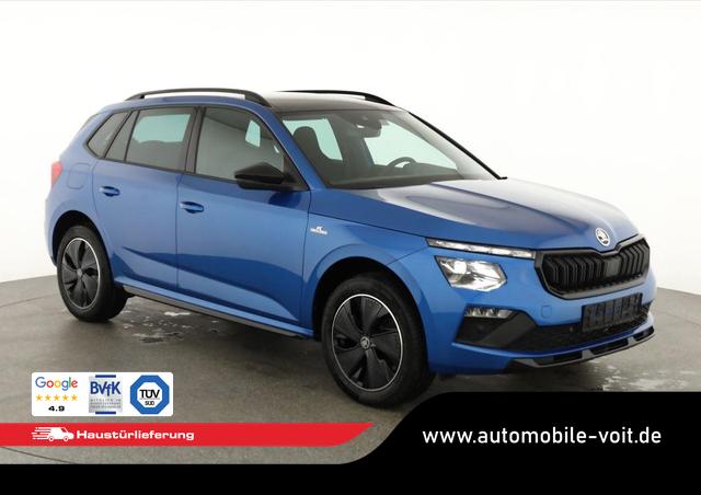 Skoda Kamiq - Monte Carlo 1.5 TSI DSG Carlo, Pano, AHK, IQ.Light, Side, Kamera, Winter, 17-Zoll
