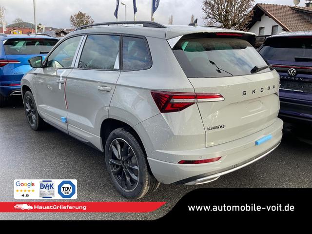 Skoda Karoq Sportline 1.5 TSI DSG Sportline, AHK, Navi, CANTON, Matrix, AreaView, Side, Kamera, el. Klappe, FS-beheizbar 