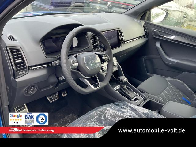 Skoda Karoq - Sportline 1.5 TSI DSG Sportline, Pano, AHK, Navi, CANTON, Matrix, AreaView, Side, FS-beheizbar