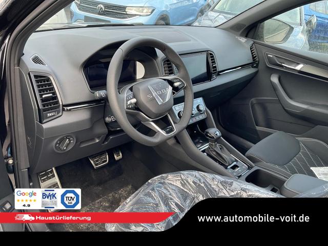 Skoda Karoq - Sportline 2.0 TDI DSG Sportline, AHK, Navi, CANTON, Matrix, AreaView, Side, Kamera, el. Klappe, FS-beheizbar