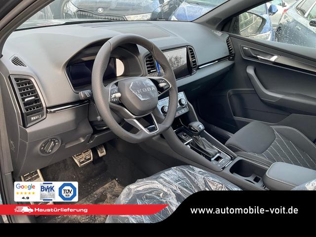 Skoda Karoq - Sportline 2.0 TDI DSG Sportline, AHK, Navi, CANTON, Matrix, AreaView, Side, Kamera, el. Klappe, FS-beheizbar