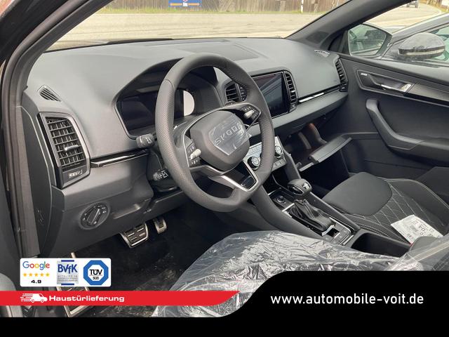 Skoda Karoq - Sportline 1.5 TSI DSG Sportline, Pano, AHK, Navi, CANTON, Matrix, AreaView, Side, FS-beheizbar