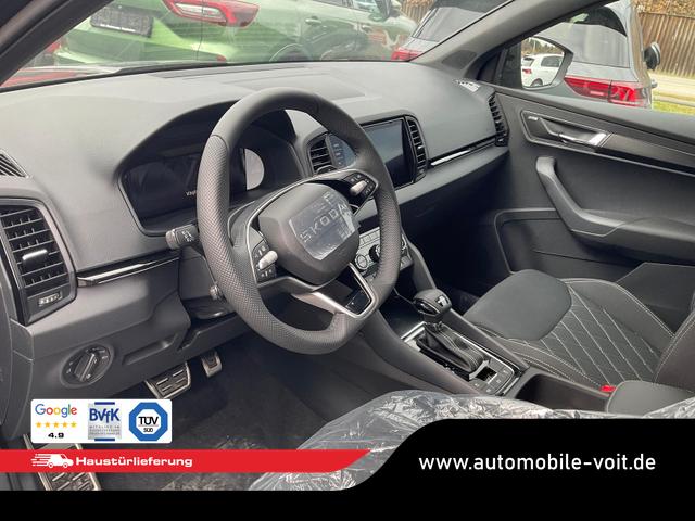 Skoda Karoq - Sportline 1.5 TSI DSG Sportline, Pano, AHK, Navi, Matrix, AreaView, Side, FS-beheizbar, Winter, 19-Zoll