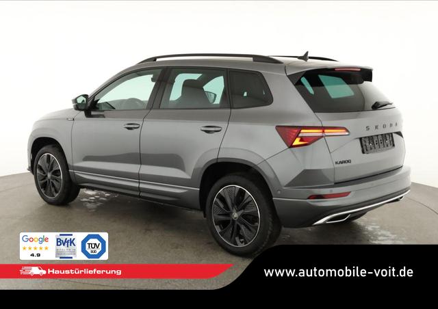 Skoda Karoq Sportline 1.5 TSI DSG Sportline, AHK, Navi, CANTON, Matrix, AreaView, Side, Kamera, el. Klappe, FS-beheizbar 