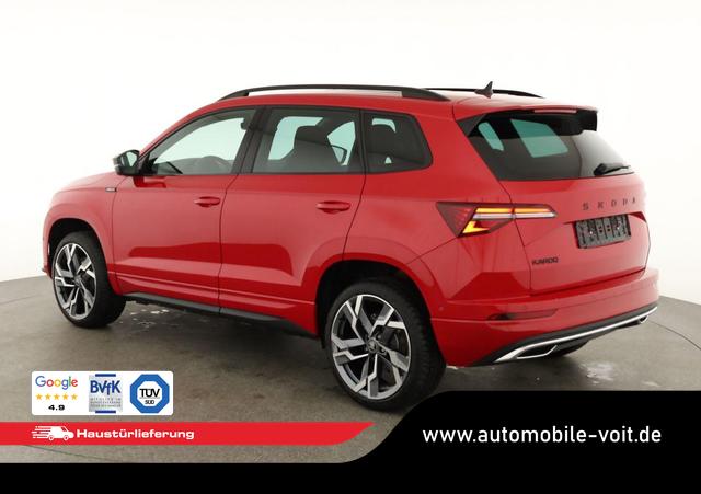 Skoda Karoq Sportline 1.5 TSI DSG Sportline, Pano, AHK, Navi, CANTON, Matrix, AreaView, Side, FS-beheizbar, 19-Zoll 