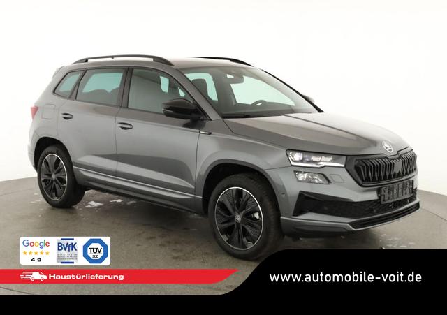 Skoda Karoq - Sportline 4x4 2.0 TDI DSG Sportline, AHK, Navi, Matrix, AreaView, Side, Kamera, el. Klappe, FS-beheizbar, Winter