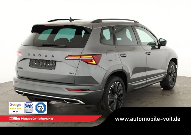 Skoda Karoq Sportline 4x4 2.0 TDI DSG Sportline, AHK, Navi, Matrix, AreaView, Side, Kamera, el. Klappe, FS-beheizbar, Winter 