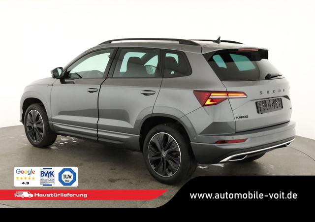 Skoda Karoq Sportline 4x4 2.0 TDI DSG Sportline, Pano, AHK, Navi, Matrix, AreaView, Side, Kamera, el. Klappe, FS-beheizbar, Winter 
