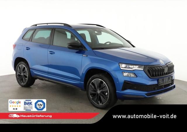 Skoda Karoq - Sportline 1.5 TSI DSG Sportline, Pano, AHK, Navi, CANTON, Matrix, AreaView, Side, FS-beheizbar