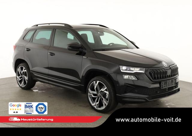 Skoda Karoq - Sportline 1.5 TSI DSG Sportline, Pano, AHK, Navi, Matrix, AreaView, Side, FS-beheizbar, Winter, 19-Zoll