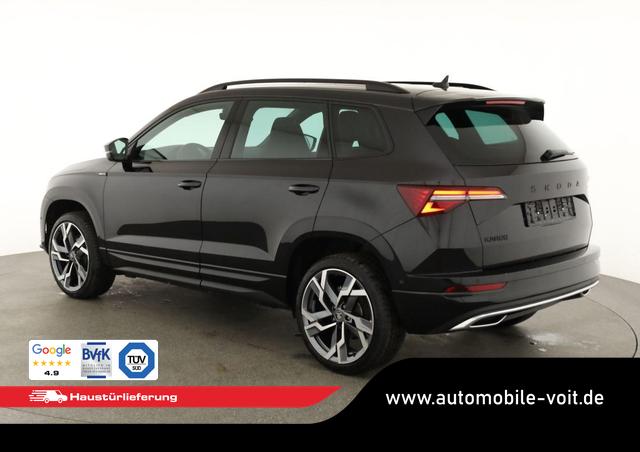 Skoda Karoq Sportline 1.5 TSI DSG Sportline, Pano, AHK, Navi, Matrix, AreaView, Side, FS-beheizbar, Winter, 19-Zoll 