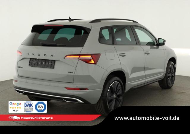 Skoda Karoq Sportline 4x4 2.0 TDI DSG Sportline, Pano, AHK, Navi, Matrix, AreaView, Side, Kamera, el. Klappe, FS-beheizbar, Winter 