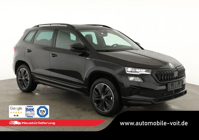 Skoda Karoq - Sportline 4x4 2.0 TDI DSG Sportline, Pano, AHK, Navi, Matrix, AreaView, Side, Kamera, el. Klappe, FS-beheizbar, Winter