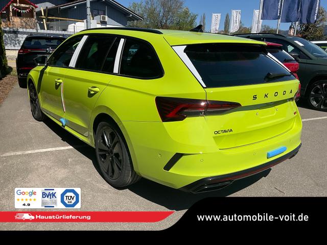 Skoda Octavia Combi 2.0 TSI 195 kW RS DSG, AHK, Navi, Matrix, Canton, Side, Winter, 5 J.-Garantie 