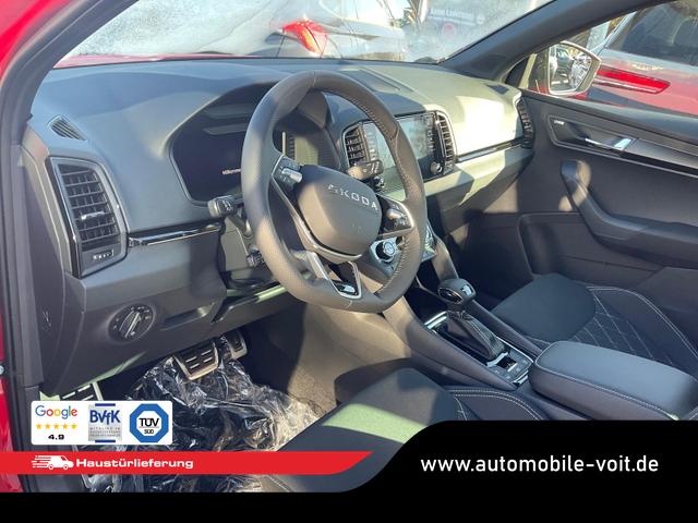 Skoda Karoq - Sportline 1.5 TSI DSG Sportline, AHK, Navi, CANTON, Matrix, AreaView, Side, FS-beheizbar, 5-J. Garantie