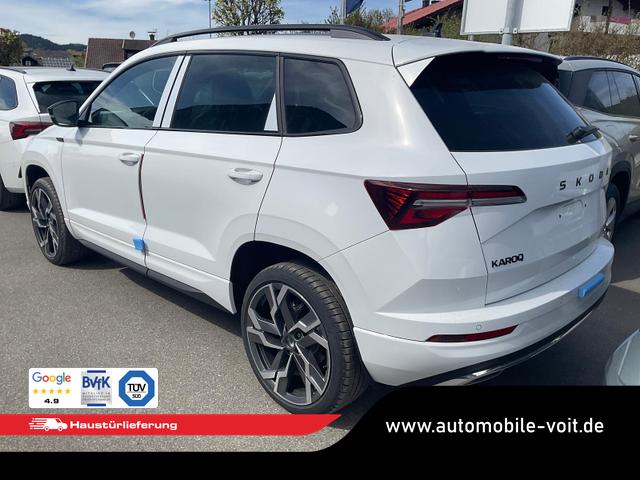 Skoda Karoq Sportline 1.5 TSI DSG Sportline, Pano, AHK, Navi, Matrix, Side, Winter, 5 J.-Garantie 