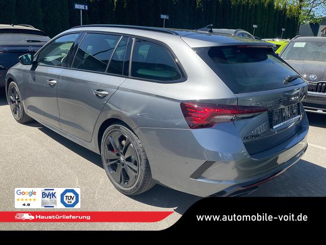 Skoda Octavia Combi 2.0 TSI 195 kW RS DSG, Pano, Standheizung, AHK, Navi, Matrix, Canton, Side, Winter, 5 J.-Garantie 