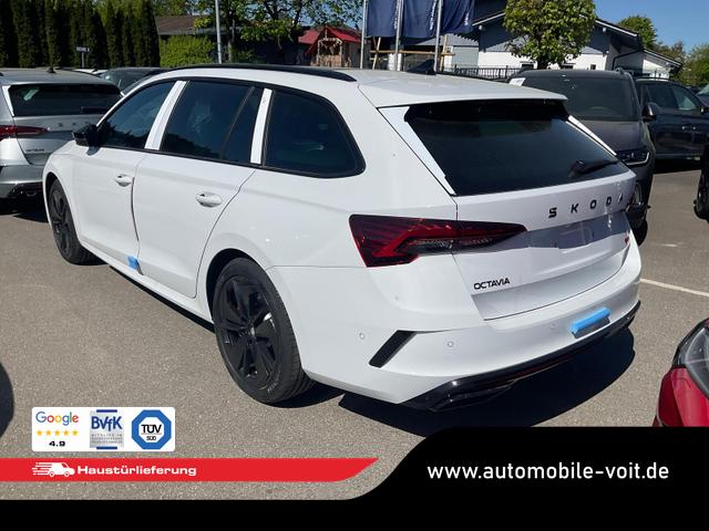 Skoda Octavia Combi 2.0 TSI 195 kW RS DSG, Pano, Standheizung, AHK, Navi, Matrix, Canton, Side, Winter, 5 J.-Garantie 