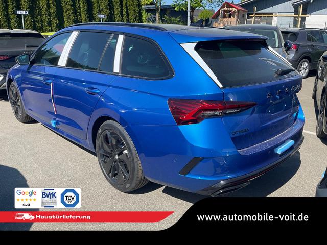 Skoda Octavia Combi 2.0 TSI 195 kW RS DSG, Pano, Standheizung, AHK, Navi, Matrix, Canton, Side, Winter, 5 J.-Garantie 
