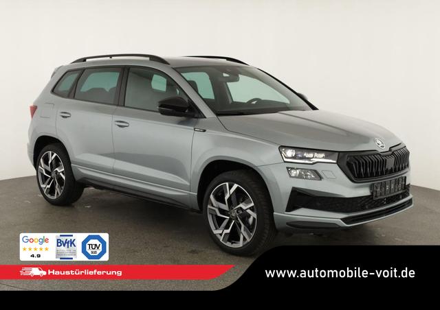 Skoda Karoq - Sportline 4x4 2.0 TSI DSG Sportline, Pano, AHK, Navi, Matrix, Side, Winter, 5 J.-Garantie