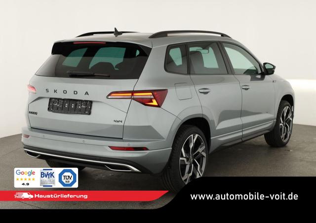 Skoda Karoq Sportline 4x4 2.0 TSI DSG Sportline, Pano, AHK, Navi, Matrix, Side, Winter, 5 J.-Garantie 