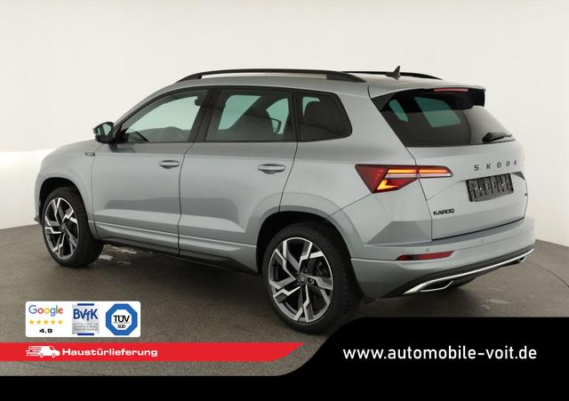 Skoda Karoq Sportline 4x4 2.0 TSI DSG Sportline, Pano, AHK, Navi, Matrix, Side, Winter, 5 J.-Garantie 