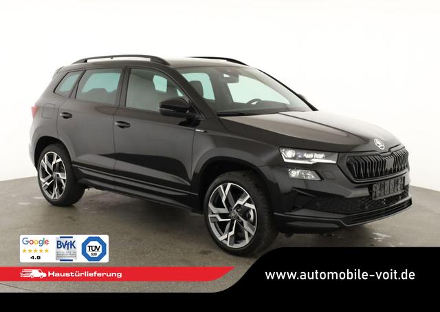 Skoda Karoq - Sportline 4x4 2.0 TSI DSG Sportline, Pano, AHK, Navi, Matrix, Side, Winter, 5 J.-Garantie