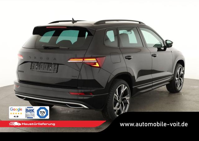 Skoda Karoq Sportline 4x4 2.0 TSI DSG Sportline, Pano, AHK, Navi, Matrix, Side, Winter, 5 J.-Garantie 
