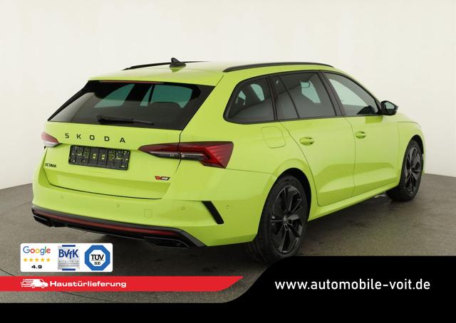 Skoda Octavia Combi 2.0 TSI 195 kW RS DSG, Standheizung, AHK, Navi, Matrix, Side, Winter, 5 J.-Garantie 