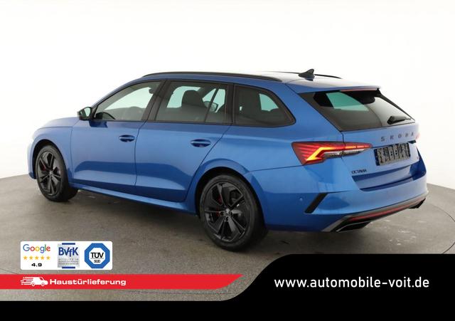 Skoda Octavia Combi 2.0 TSI 195 kW RS DSG, Pano, Standheizung, AHK, Navi, Matrix, Canton, Side, Winter, 5 J.-Garantie 