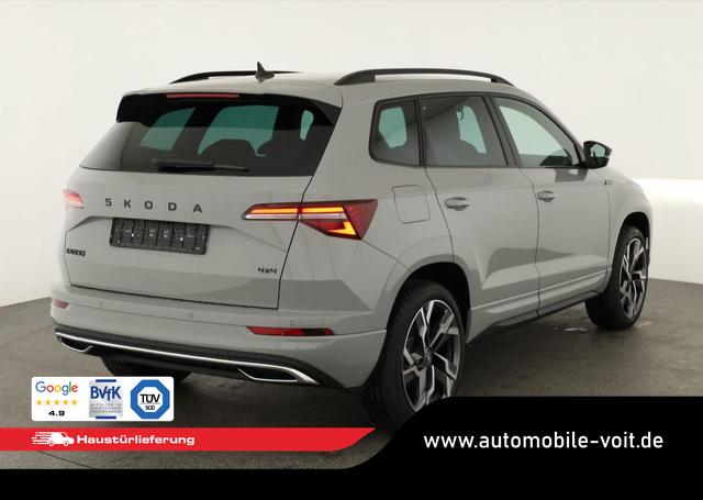 Skoda Karoq Sportline 4x4 2.0 TSI DSG Sportline, AHK, Navi, Matrix, Side, Winter, 5 J.-Garantie 