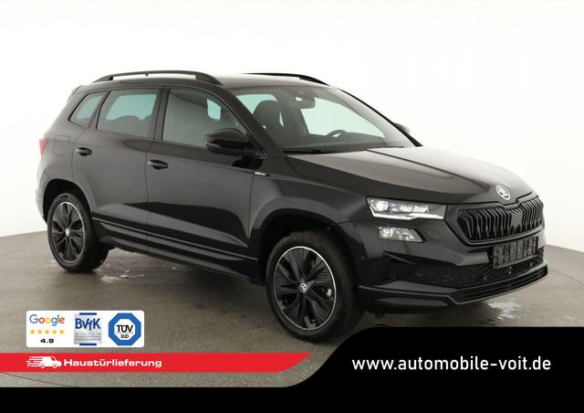 Skoda Karoq - Sportline 1.5 TSI DSG Sportline, Pano, AHK, Navi, CANTON, Matrix, AreaView, Side, FS-beheizbar