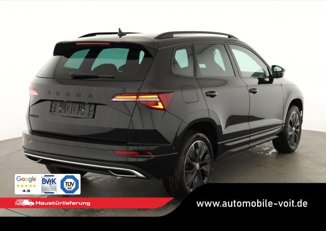 Skoda Karoq Sportline 1.5 TSI DSG Sportline, Pano, AHK, Navi, CANTON, Matrix, AreaView, Side, FS-beheizbar 