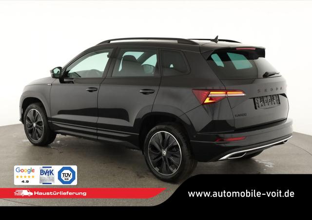 Skoda Karoq Sportline 1.5 TSI DSG Sportline, Pano, AHK, Navi, CANTON, Matrix, AreaView, Side, FS-beheizbar 