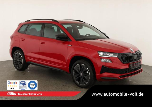 Skoda Karoq - Sportline 1.5 TSI DSG Sportline, AHK, Navi, CANTON, Matrix, AreaView, Side, FS-beheizbar, 5-J. Garantie