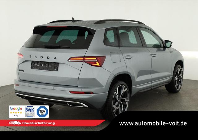 Skoda Karoq Sportline 1.5 TSI DSG Sportline, AHK, Navi, Matrix, Side, el. Klappe, Winter, 5 J.-Garantie 