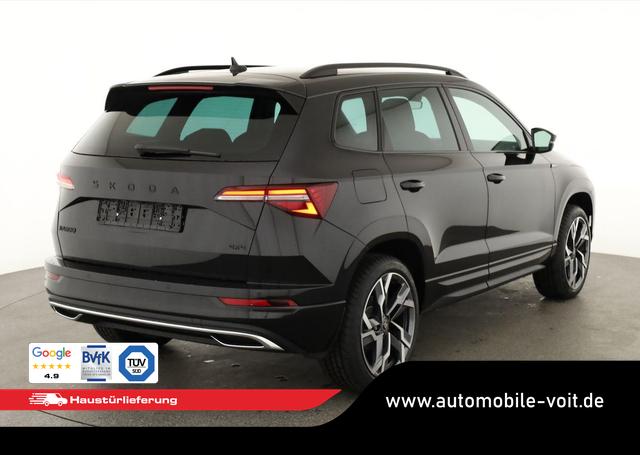 Skoda Karoq Sportline 4x4 2.0 TSI DSG Sportline, AHK, Navi, Matrix, Side, Winter, 5 J.-Garantie 