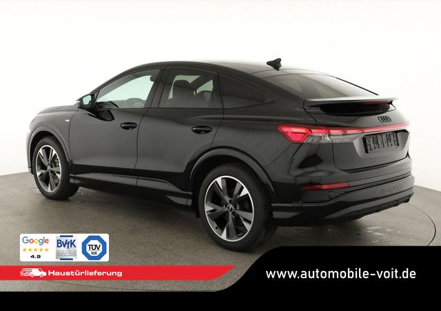 Audi Q4 Sportback e-tron 45 S-LINE quattro, AHK, Navi, Matrix, Komfort, Side, Kamera, el. Klappe, Winter, 20-Zoll 