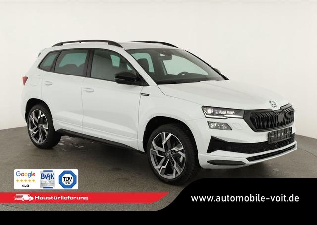 Skoda Karoq - Sportline 4x4 2.0 TSI DSG Sportline, Pano, AHK, Navi, Matrix, Side, Winter, 5 J.-Garantie