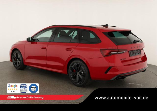 Skoda Octavia Combi 2.0 TSI 195 kW RS DSG, Pano, Standheizung, AHK, Navi, Matrix, Canton, Side, Winter, 5 J.-Garantie 