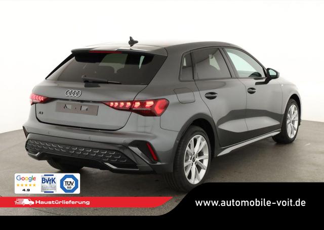 Audi A3 Sportback TFSI 110 kW S line 35 S-tronic S-LINE, AHK, Matrix, Navi, el. Klappe, Kamera, Winter, 3 J.-Garantie 