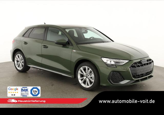 Audi A3 Sportback - TFSI 110 kW S line 35 S-tronic S-LINE, AHK, Matrix, Navi, el. Klappe, Kamera, Winter, 3 J.-Garantie